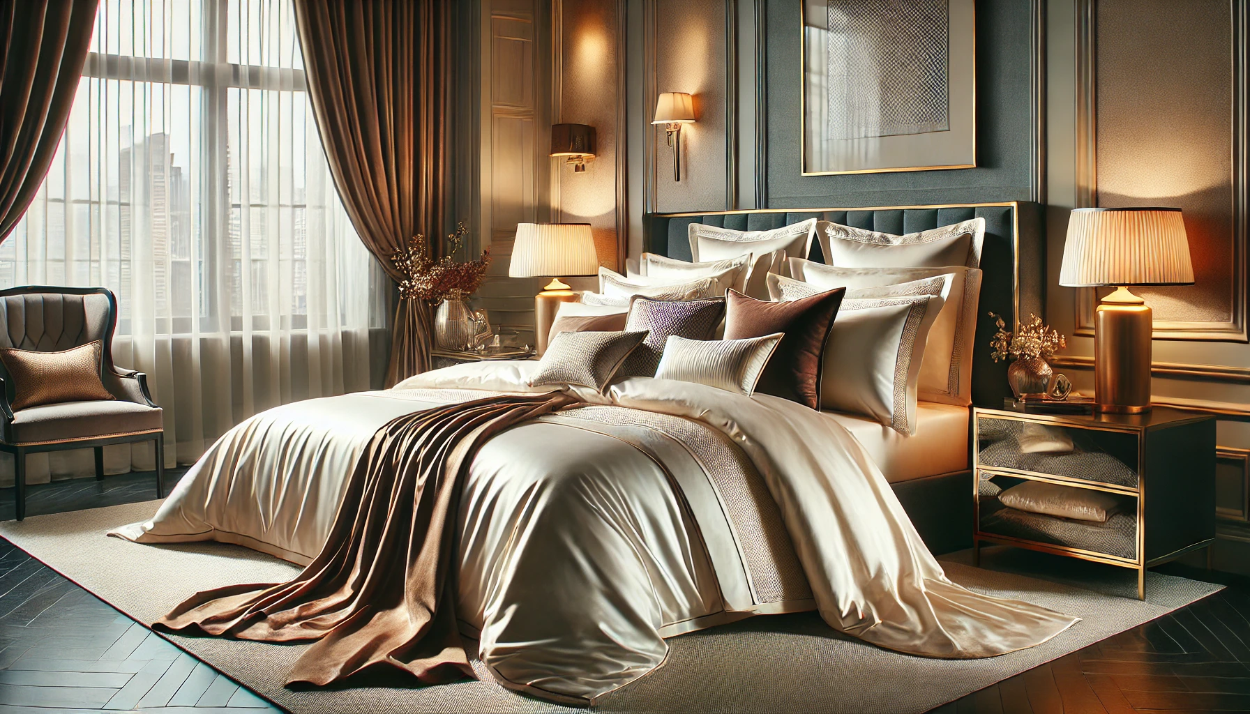From Silk to Egyptian Cotton: A Guide to Choosing the Perfect Luxury Linens for Your Home